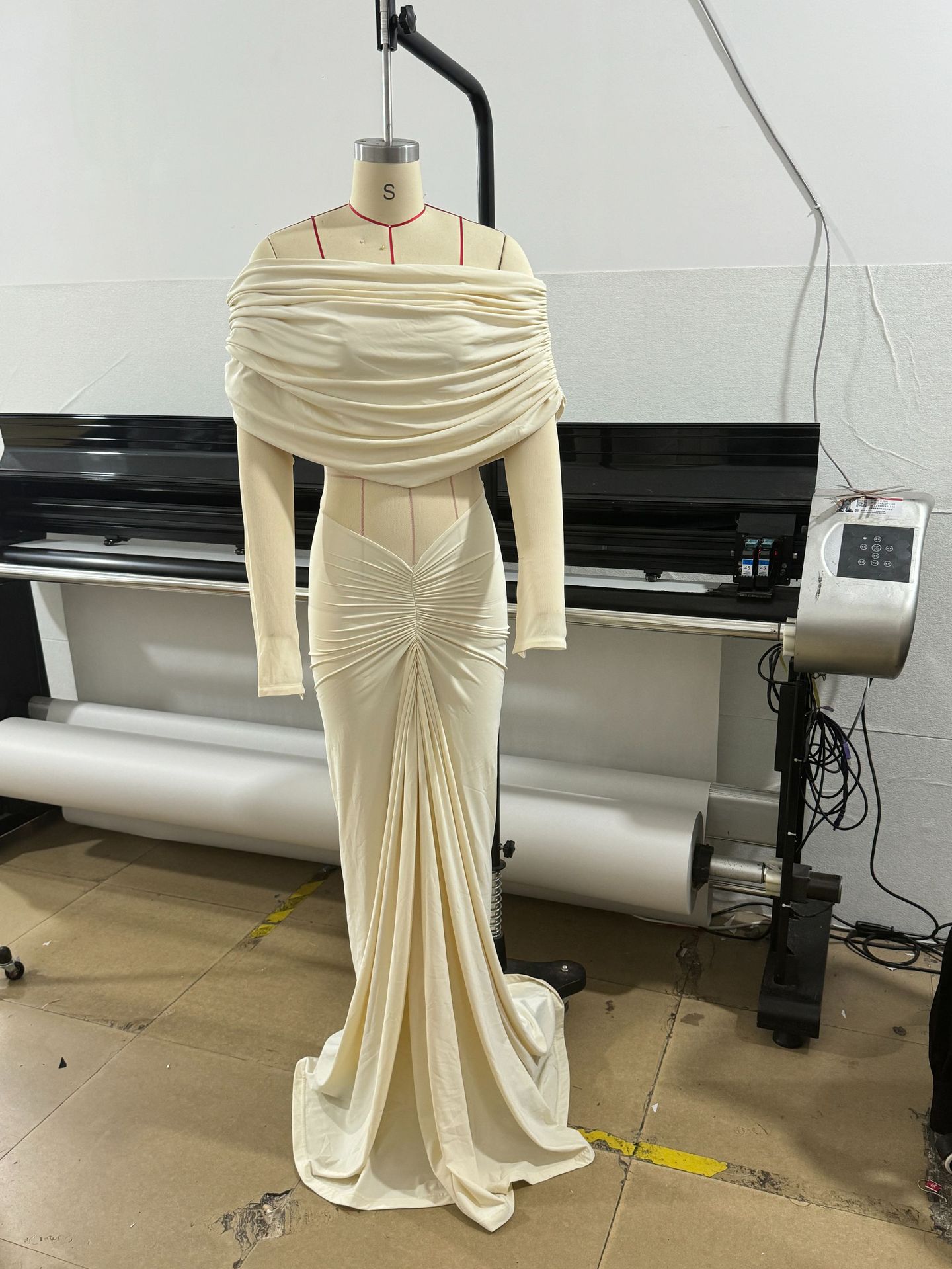 Beige Women Prom Dress Sexy Of - مراجعة Women'S Formal Wear Wedding Guest وسعره