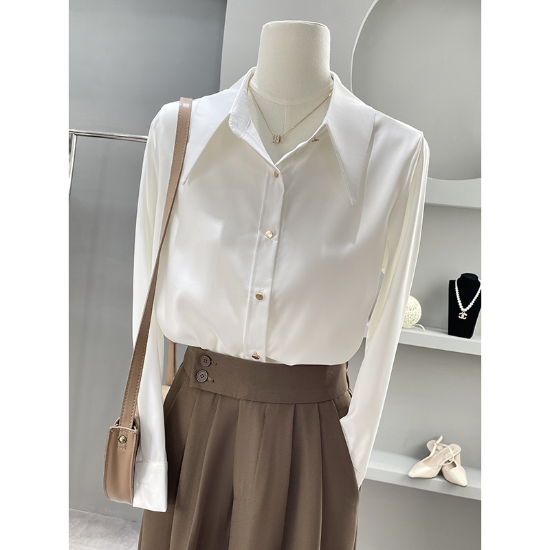 Long Sleeve Shirts Womens Chif - مراجعة Women Formal Wear Korean وسعره