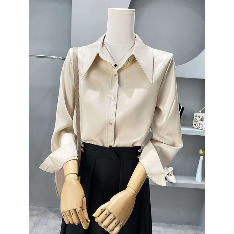 Long Sleeve Shirts Womens Chif - مراجعة Women Formal Wear Korean وسعره