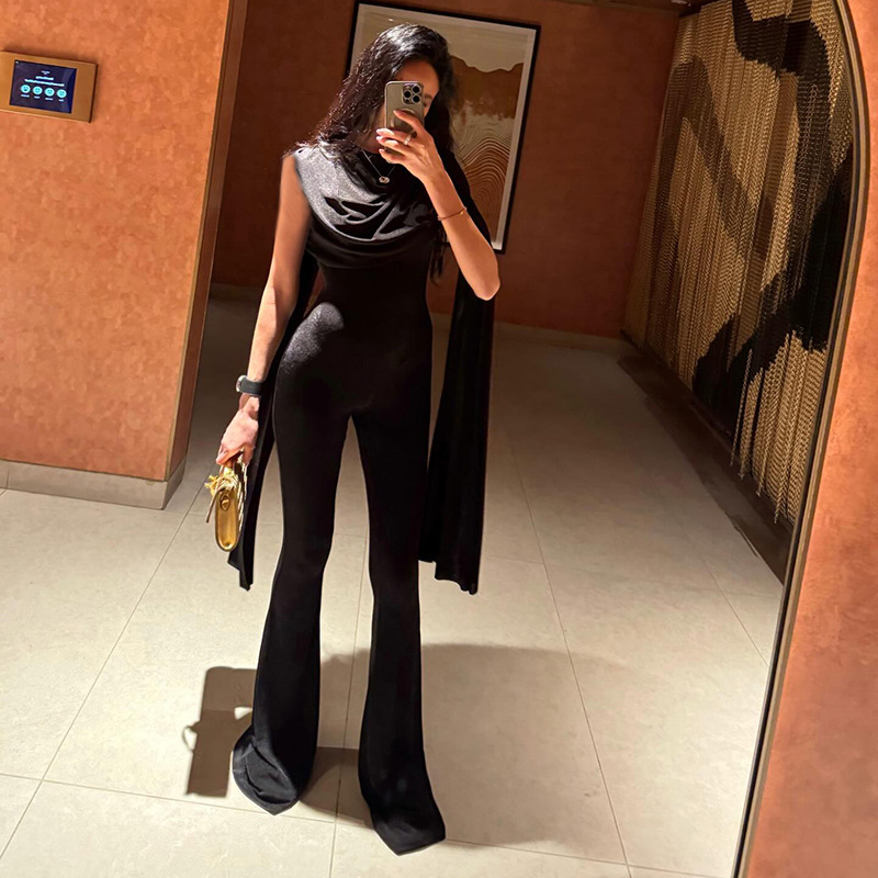 Black Women Jumpsuit Sexy Slee - مراجعة Women'S Formal Wear Wedding Guest وسعره