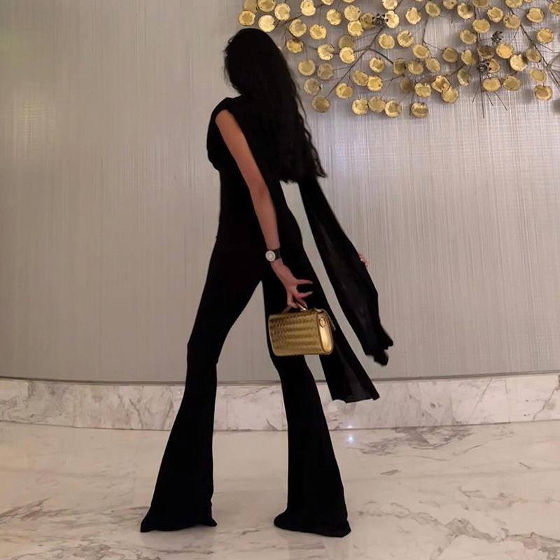 Black Women Jumpsuit Sexy Slee - مراجعة Women'S Formal Wear Wedding Guest وسعره