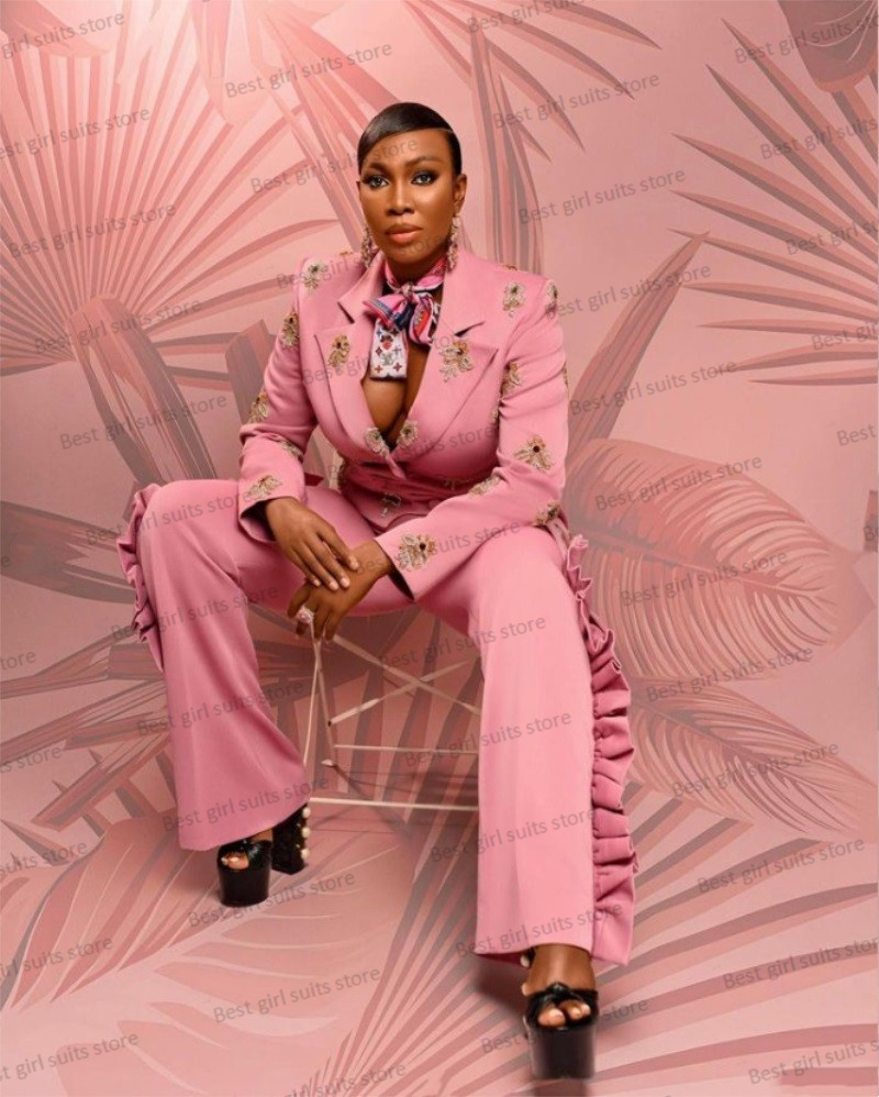 Pink Wedding Women Suit Set Bl - مراجعة Women'S Formal Wear Wedding Guest وسعره