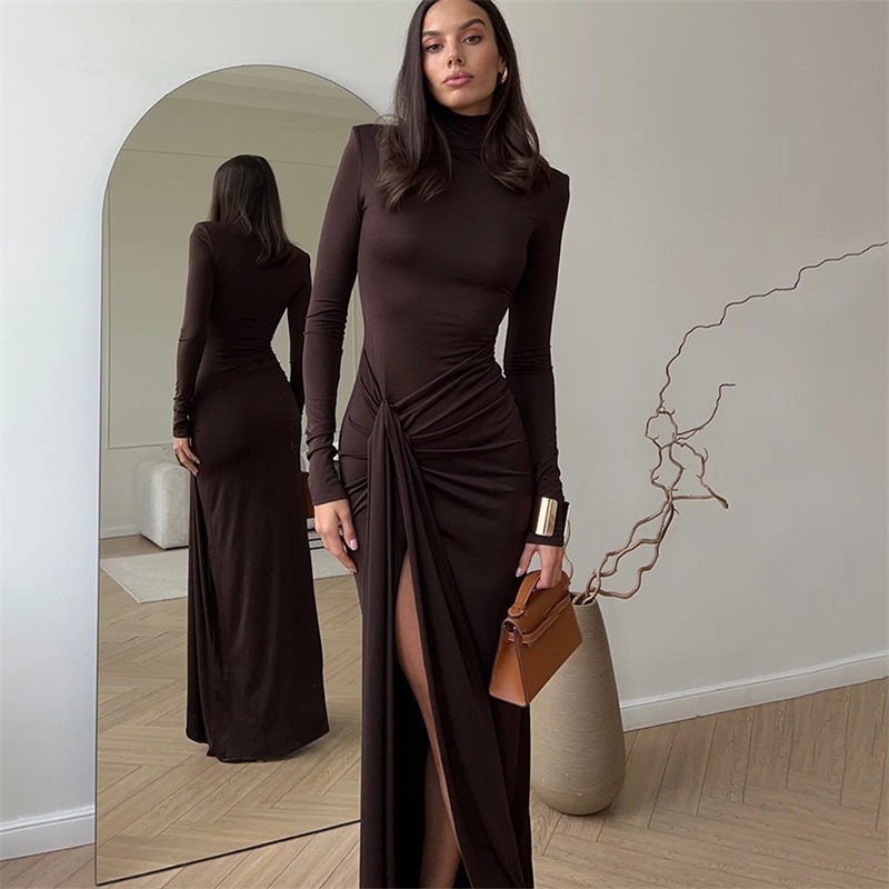 Autumn Women Prom Dress High N - مراجعة Women'S Formal Wear Wedding Guest وسعره