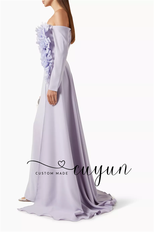 CUYUN Customized One Shoulder  - مراجعة Women'S Formal Dinner Wear وسعره