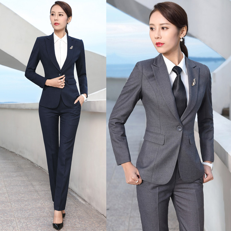 Spring and Autumn Korean versi - مراجعة Women Formal Wear Korean وسعره