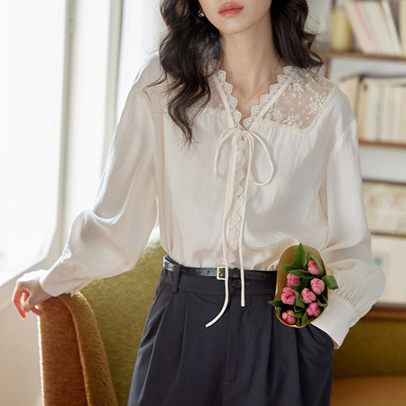 Long Sleeve Shirts Womens Sati - مراجعة Women Formal Wear Korean وسعره