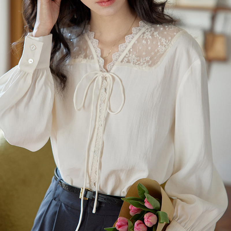 Long Sleeve Shirts Womens Sati - مراجعة Women Formal Wear Korean وسعره