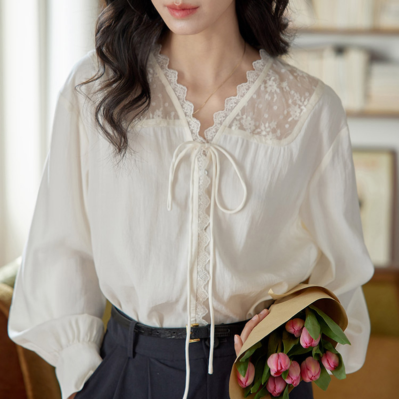 Long Sleeve Shirts Womens Sati - مراجعة Women Formal Wear Korean وسعره