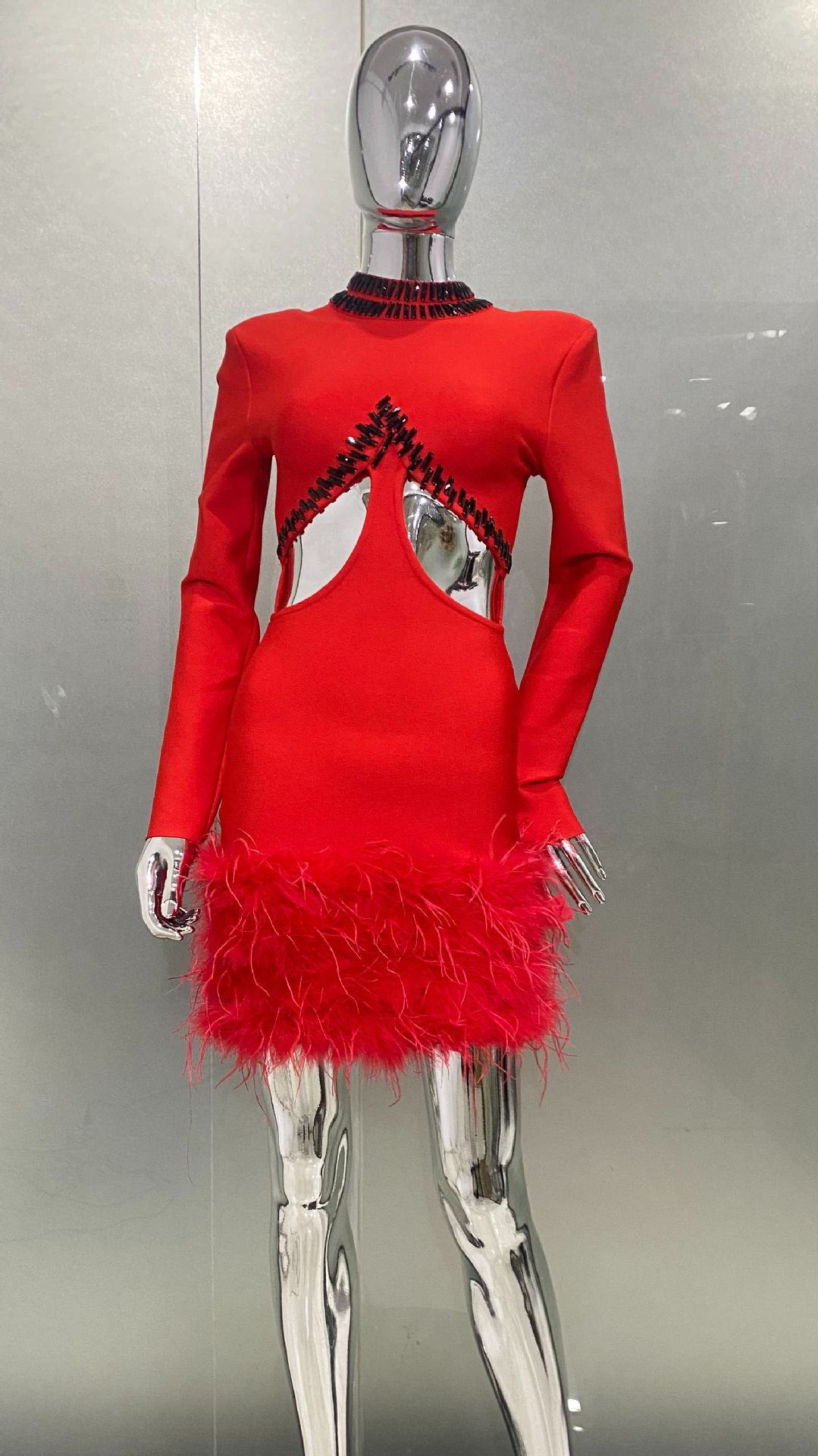 2026 Luxury Ostrich Feather Gl - مراجعة Women'S Formal Dinner Wear وسعره