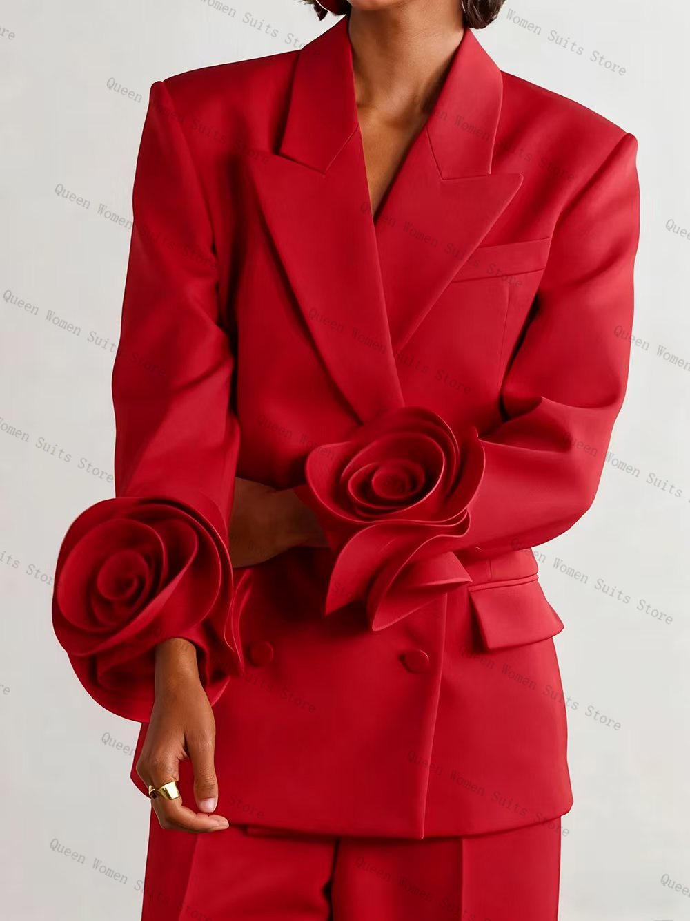 Luxury Red Women Suit Set 2 Pc - مراجعة Women'S Formal Wear Wedding Guest وسعره