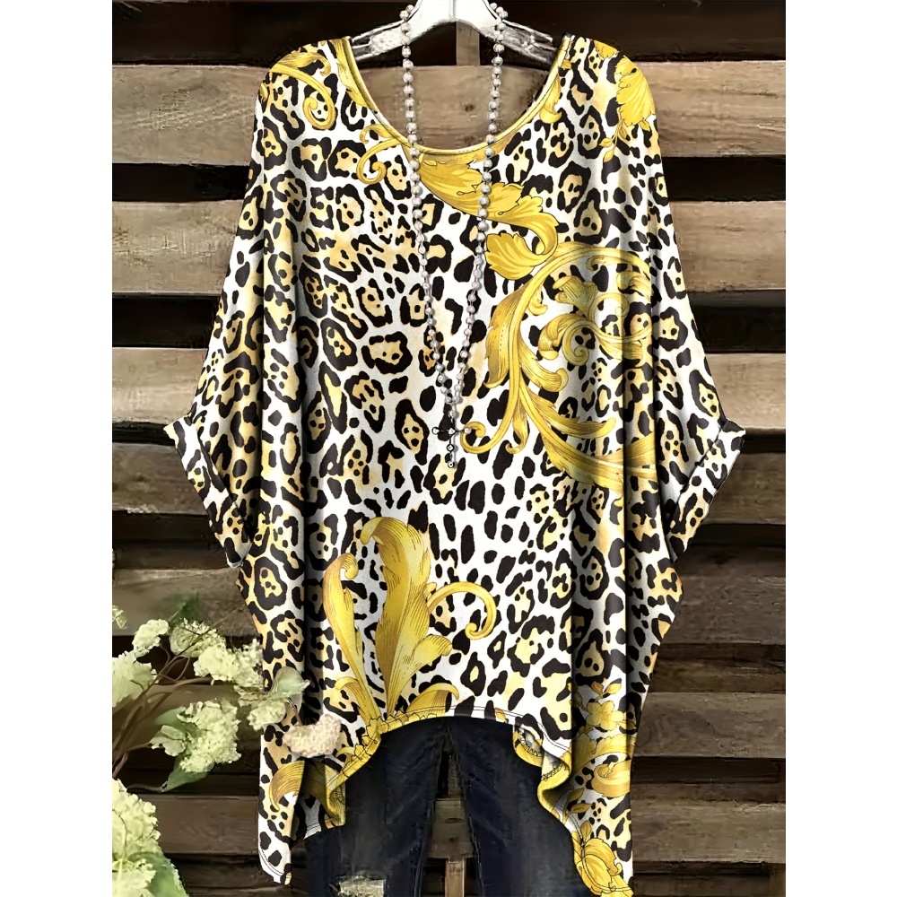 Women's Fashion Animal Print T - مراجعة Women'S Formal Day Wear وسعره