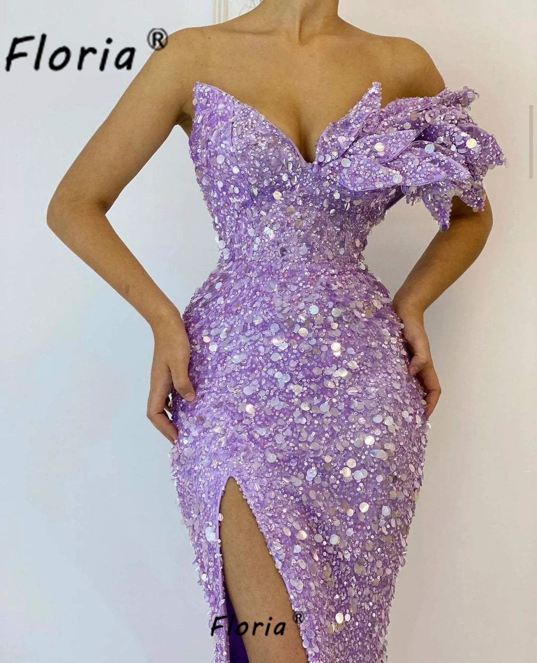 Customized Light Purple Prom D - مراجعة Women'S Formal Wear Wedding Guest وسعره