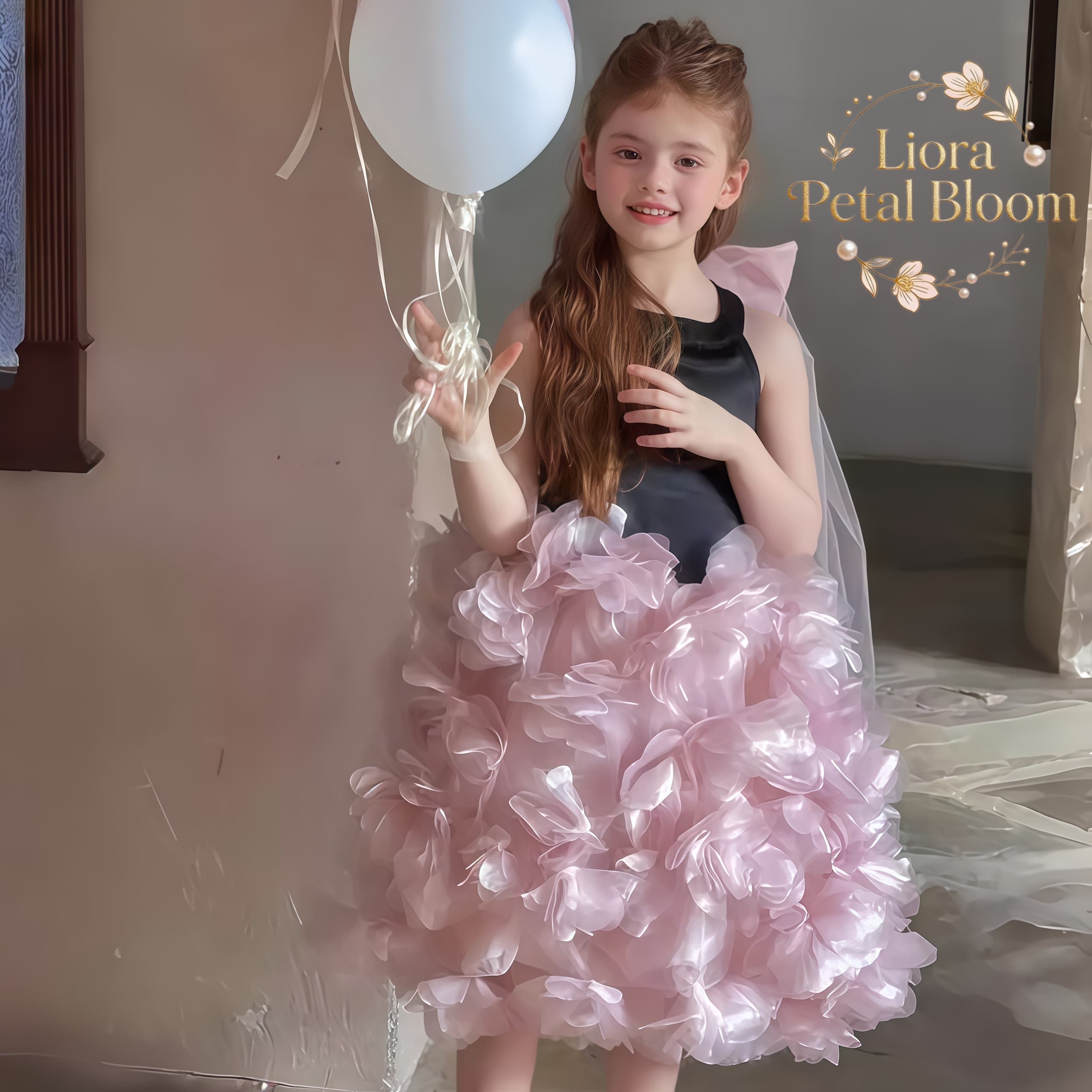 Girls' Black Floral Tulle Dres - مراجعة Women'S Formal Wear For Girls وسعره