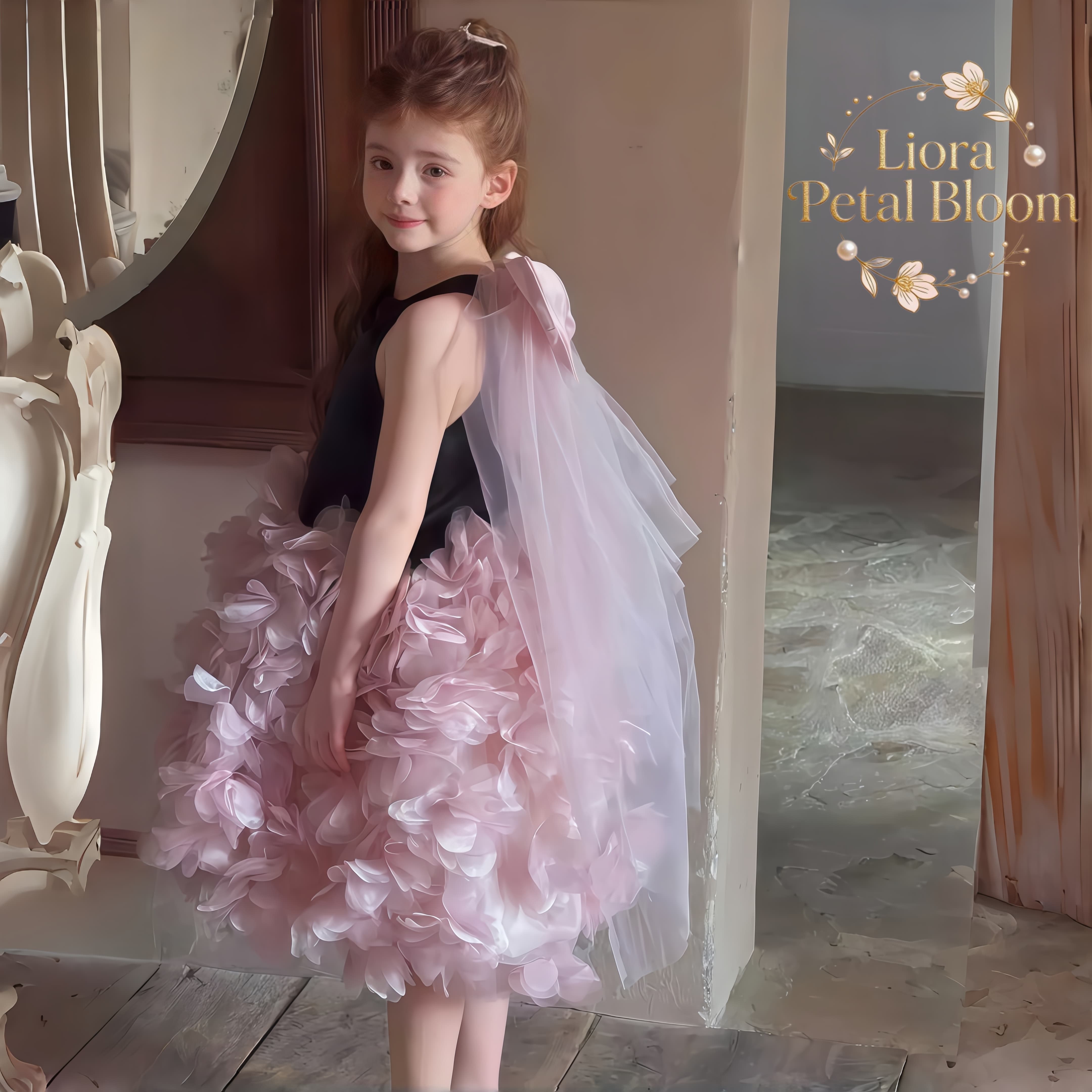 Girls' Black Floral Tulle Dres - مراجعة Women'S Formal Wear For Girls وسعره
