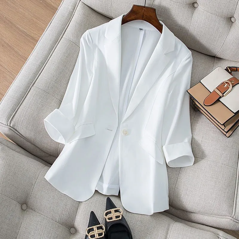 Jacket Women's Clothing Slim F - مراجعة Women Formal Wear Korean وسعره