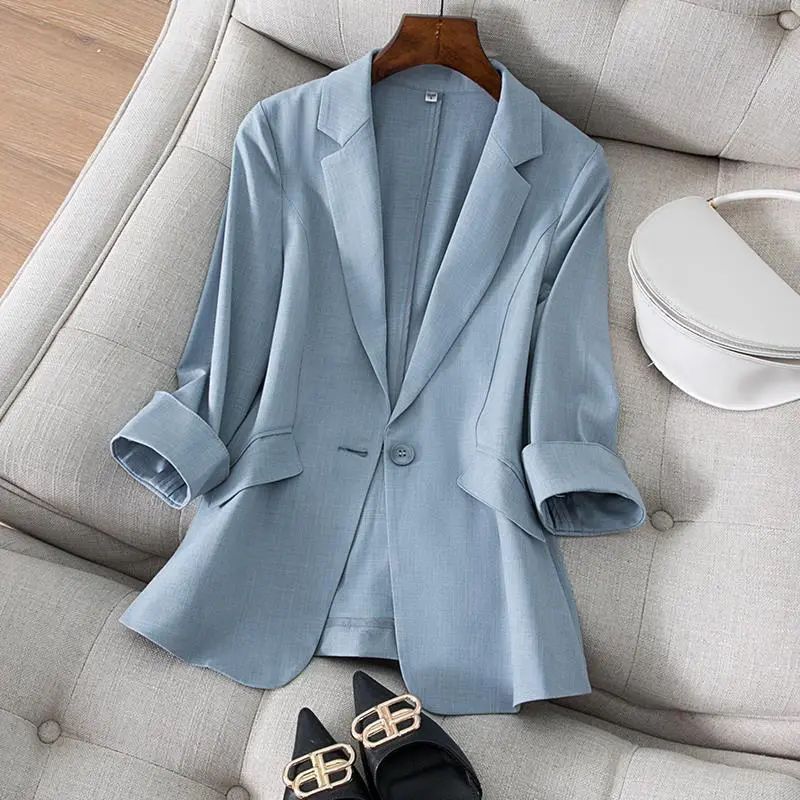 Jacket Women's Clothing Slim F - مراجعة Women Formal Wear Korean وسعره