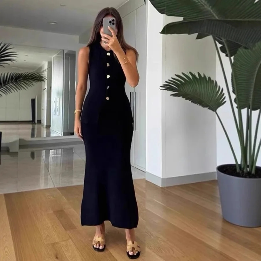 Round-neck Single-breasted Sle - مراجعة Women'S Formal Day Wear وسعره