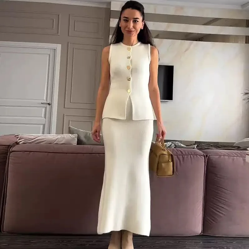 Round-neck Single-breasted Sle - مراجعة Women'S Formal Day Wear وسعره