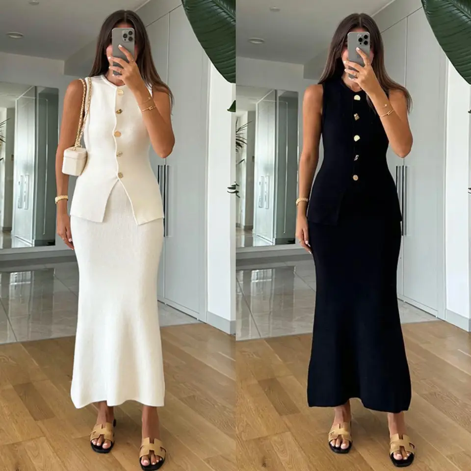Round-neck Single-breasted Sle - مراجعة Women'S Formal Day Wear وسعره