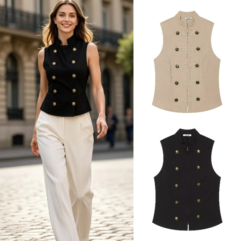 Women's Slim Fit Sleeveless Bu - مراجعة Women'S Formal Day Wear وسعره