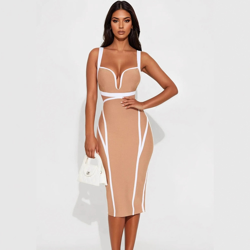 Glam Cut Hip Wrap White Edge A - مراجعة Women'S Formal Dinner Wear وسعره