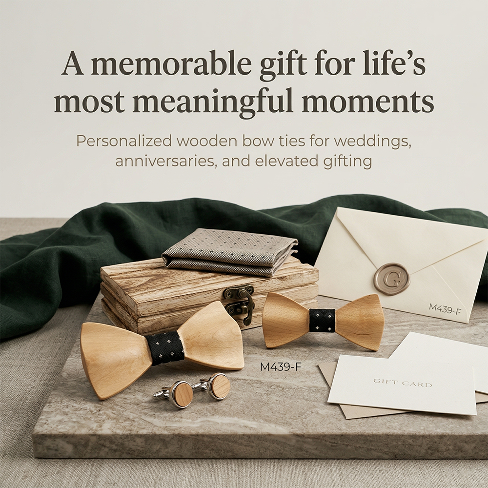 Wooden Bowtie Kit Father and k - مراجعة Women'S Formal Dinner Wear وسعره