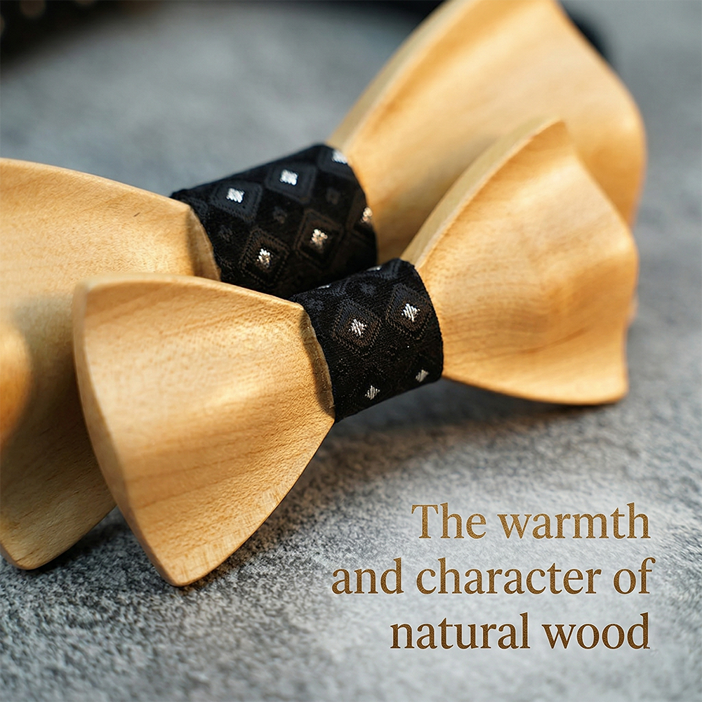Wooden Bowtie Kit Father and k - مراجعة Women'S Formal Dinner Wear وسعره