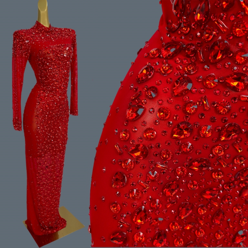 Sexy Sheer Mesh Formal Prom Lo - مراجعة Women'S Formal Dinner Wear وسعره