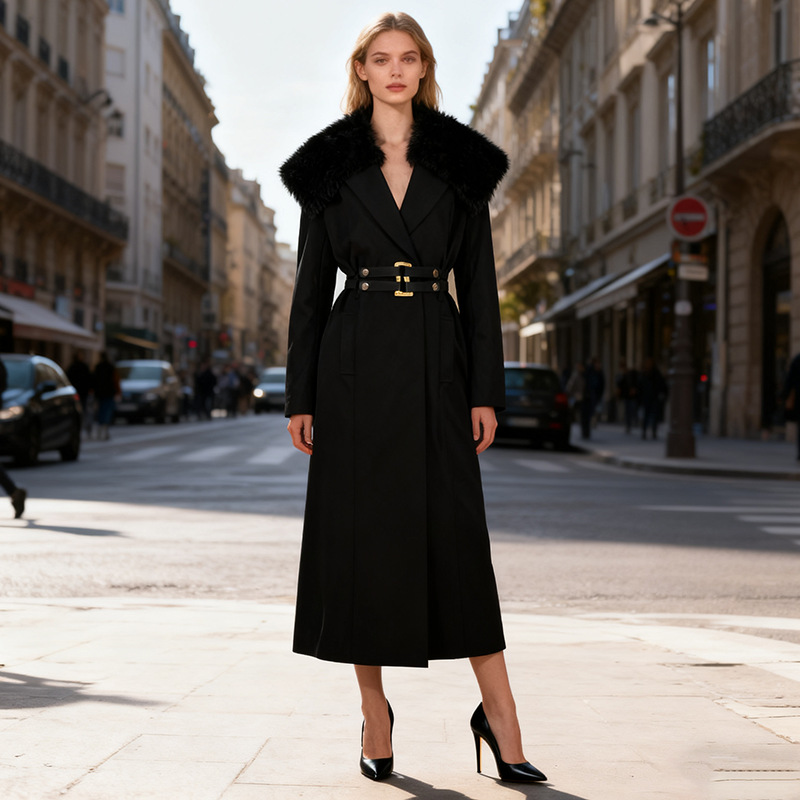 Fur Women Coat Windbreaker Bel - مراجعة Women'S Formal Wear Wedding Guest وسعره